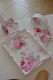 Bandejas Bandejas Decoupage Cajas Decoradas Bandejas De Madera Decoradas