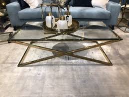 Couch couchtisch tischlein deck dich aus metall mit tischplatte aus glas couch lieblingsstücke. Couchtisch Gold Tisch Gold Glas Metall Glas Couchtisch Gold Masse 130x70 Cm