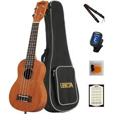 Best coffee capsule machine uke tuning apps. Ubeta Soprano Ukulele 21 Inch Beginner Travel Mahogany Ukulele Bundle With Gig Bag Clip On Tuner Picks Strings Chord Card And Strap Walmart Com Walmart Com