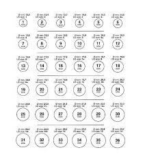 Wedding Ring Size Chart International Ring Size Conversion Chart Inches And Mm Printable Ring Size Chart Ring Sizes Chart Wedding Ring Sizes