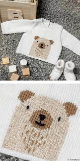 Patterns preceded by an plus sign (+) require free registration (to that particular pattern site, not to knitting pattern central) before viewing. Animal Inspired Baby Sweaters Free Knitting Patterns