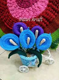 Pola rajut bunga gratis (crochet). Menakjubkan 15 Gambar Pola Bunga Rajut Koleksi Bunga Hd