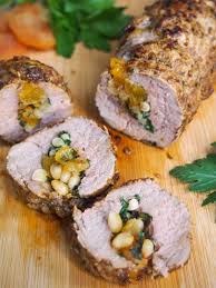 If you feel it's getting a bit dry, spread with butter. Apricot Stuffed Pork Tenderloin Caroline S Cooking