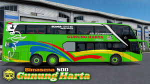 Livery jb3 gunung harta for android apk download. Livery Bus Gunung Harta Double Decker Livery Bus