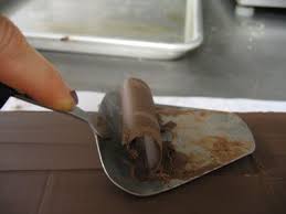 Refrigerate chocolate just until firm but not brittle, about 10 minutes. How To Make Chocolate Curls For Your Desserts