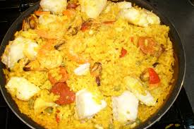 Paella Au Poisson Au Palmares De La Gourmandise Paella Poisson Alimentation