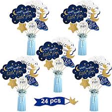 Amazon Com 24 Pieces Twinkle Twinkle Little Star Centerpiece Sticks For Star Party In 2020 Twinkle Twinkle Baby Shower Star Centerpieces Baby Shower Party Decorations