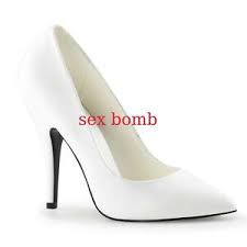 Tacco 13 quadrato sandalo tacco 13 scarpe da notte sposa scarpe da sposa colori bianco scarpe bianche da sposa scarpe sneckes da sposa decoltè tacco 13 scarpe sposa blu bianche zeppe tacco 13 stivaletto tacco 13 sandali tacco 13 scarpe bianco da sposa. Sexy Scarpe Decolte Tacco 13 Dal 35 Al 46 Bianco Opaco Sposa Fashion Glamour Ebay