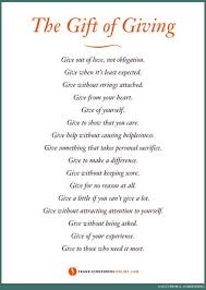 Holiday Giving Poem Google Search Giving Quotes Charity Quotes Gift Quotes