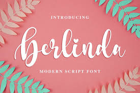 This font is a script typeface that offers a tremendous look when anybody looks at it. Berlinda Modern Script Font 440038 Script Font Bundles