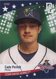 2019 Choice Cedar Rapids Kernels DAVID BANUELOS RC TWINS CAL STATE LONG  BEACH