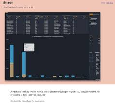 a chart and analysis app for macos