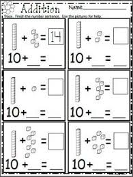 Free Math Addition Worksheet For Kindergarten Madebyteachers Math Addition Worksheets Kindergarten Addition Worksheets Spring Math Worksheets
