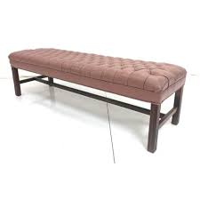 Items similar to montgomery woven leather bench 60in. Sold Price Modernist Tufted Leather Long Bench Seating Long February 2 0119 11 00 Am Est