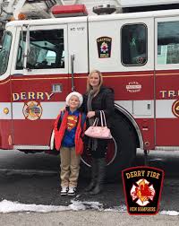 This is the official page for the town of derry, n.h. Derry Nh Fire Dept On Twitter Brandon Marks Recently Won A Contest At Derry Village School For A Ride To School With Derry Firefighters On Truck 4 This Morning Brandon Was Picked