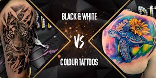 However, i wouldn't say much else works because green,blue, and yellow may not show was well as you would like and can heavily contrast the skin tone in a bad way (depending on the person). Black White Vs Colour Tattoos What S Your Style Celebrity Ink Tattoo