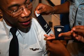 Christopher Banks, former deputy commander, 116th Operations Group, was  promoted to the rank of colonel during a ceremony held at the Museum of  Aviation Robins AFB, Warner Robins, GA, Tuesday morning. Maj.
