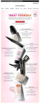 Sephora Email Newsletter Design Beautiful Product Display