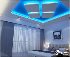 Plafon minimalis kesan modern dengan lampu led. 44 Desain Plafon Kamar Tidur Modern Dan Cantik