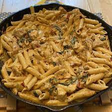 Italian Creamy Tuscan Chicken Pasta Recipe Pasta Dishes Tuscan Chicken Pasta Chicken Pasta