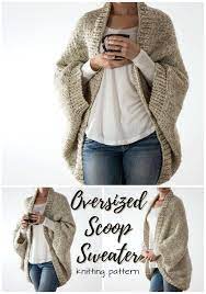 Approx 27 68.5 cm long (excluding hood) x 14 35.5 cm wide. Cosy Cocoon Cardigans Scoop Sweaters Cocoon Cardigan Diy Knit Cardigan Pattern