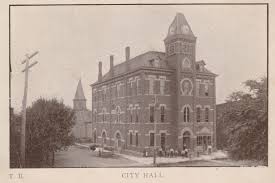 The Earliest Known Photo Of The Town Hall Town Hall City Hall Towns