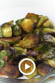 The best crispy asian brussels sprouts that are sweet, spicy, savory and oh so addicting! Crispy Pan Fried Brussel Sprouts Recipe With Bacon And Balsamic Vinegar Video Sprout Recipes Pan Fried Brussel Sprouts Brussels Sprouts Recipe