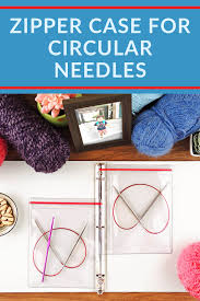 Knit picks interchangeable knitting needles. Zipper Case For Circular Knitting Needles Crochet Hooks 5 X 6 1 2 Top Zipper Knitting Needle Case Knitting Needle Storage Knitting Storage