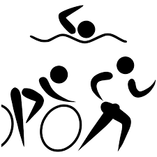 Standard or olympic triathlon—1.5 kilometer (0.93 mile) swim / 40km (25 mi) bike / 10 km (6.2 mi) run Datei Triathlon Pictogram Svg Wikipedia