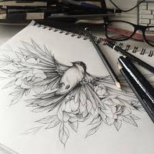 111 Insanely Creative Cool Things To Draw Today Homesthetics Inspiring Ideas For Your Home Colour Tattoo Blossom Tattoo Tattoo Drawings