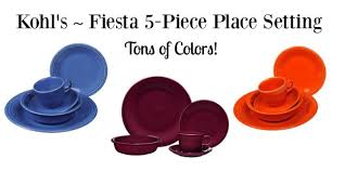 Check spelling or type a new query. Kohl S Popular Fiesta Dinnerware Sets As Low As 17 49 Each Shipped Reg 56