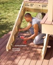Check for any rot, water damage, warping, etc. Rebuild An Old Deck With New Decking And Railings Diy Family Handyman