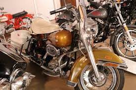 Amf Harley Davidson Bagger On Display At The St Francis Motorcycle Museum Kansas Harley Davidson Baggers Amf Harley Motorcycle Museum