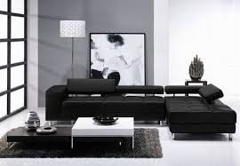 48 The Truth About Black Leather Sectional Decor Ideas Interior Design That No On Leather Sofa Living Room Black Furniture Living Room Apartment Size Furniture