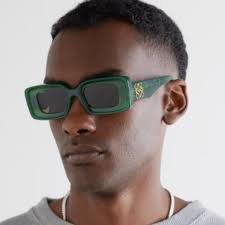 NEW LW40101I 96E LOEWE SUNGLASSES SHINY GREEN WOMEN EYEWEAR LOEWE