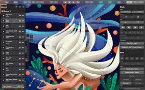 Make your creation more colorful by using watercolor wet brushes, brush editor, and color eyedropper. Mac Best Vector Graphic Apps Amadine Useful Articles