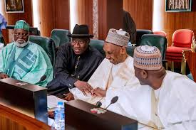 Bukola saraki, former president of the senate, has spoken about moves by the economic and financial crimes commission (efcc) to seize his house in ilorin, kwara state.the herald gathered. Apc Support Ø¹Ù„Ù‰ ØªÙˆÙŠØªØ± President Buhari With Former President Olusegun Obasanjo And Senate President Bukola Saraki As He Presides Over National Council Of State Meeting In State House On 22nd Jan