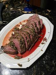 How to make slow roasted beef tenderloin & horseradish cream sauce. Beef Tenderloin Steaks Topped With Horseradish And Dijon Mustard Recipe Allrecipes