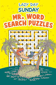 Veterans day is one of the eleven federal holidays in the united states for federal organizations and is a public holiday for all 50 states. Lazy Day Sunday Mr Word Search Puzzles Speedy Publishing Llc Amazon Com Mx Libros