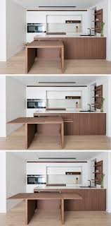 Design Detail A Dining Table Is Hidden Within This Kitchen In 2020 Dining Table In Kitchen Kitchen Design Kitchen Furniture Design