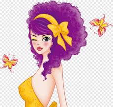 Voir plus d'idées sur le thème dessins de fille, dessin, dessin fille. Dessin Femme Fille Illustration Violet Mode Png Pngegg