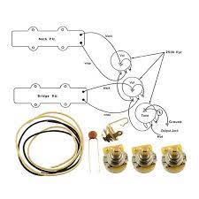 Case ingersoll 446 wiring diagram wiring diagram data schema. Wiring Kit Fender Jazz Bass Complete With Schematic Diagram Reverb