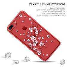 Amazon Com Kingxbar For Apple Iphone 8 Plus Case Iphone 7 Plus Case Bling Diamond Crystals From Swarovski Element Fa Iphone Cases Iphone 7 Plus Cases Iphone