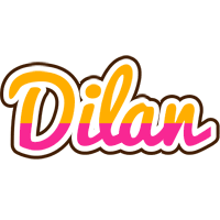 dilan logo name logo generator smoothie summer birthday kiddo colors style dilan logo name logo generator