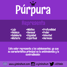 El color juega en esta impresión inicial. Purpura Significado Del Color Significados Especiales Del Color Purpura O Morado Segun La Psicologia