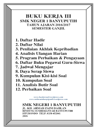 Daftar evaluasi diri kerja guru; Buku Kerja 3 Kumpulan Kisi Soal Kumpulan Soal Masnurul