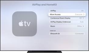 Apple's homekit falls between a software hub and traditional hub; Manage Airplay Settings On Your Apple Tv Apple Support