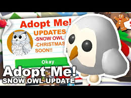 New Adopt Me Snow Owl Pet Confirmed Roblox Adopt Me Christmas 2020 Pet Update New Pet Snowy Owl Youtube One bird i really wanted a photo of has been the snowy owl. new adopt me snow owl pet confirmed