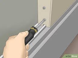 These wheels are what allow the screen door to move the video below will walk you through the entire process of removing, cleaning, and lubricating your sliding screen door. 3 Ways To Replace Sliding Glass Door Rollers Wikihow
