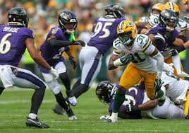 Packers vs Ravens preseason game photos at Lambeau Field